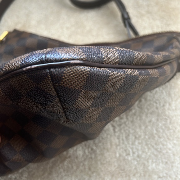 Louis Vuitton Damier Ebene Bloomsbury PM Crossbody Shoulder Handbag - Picture 6 of 9